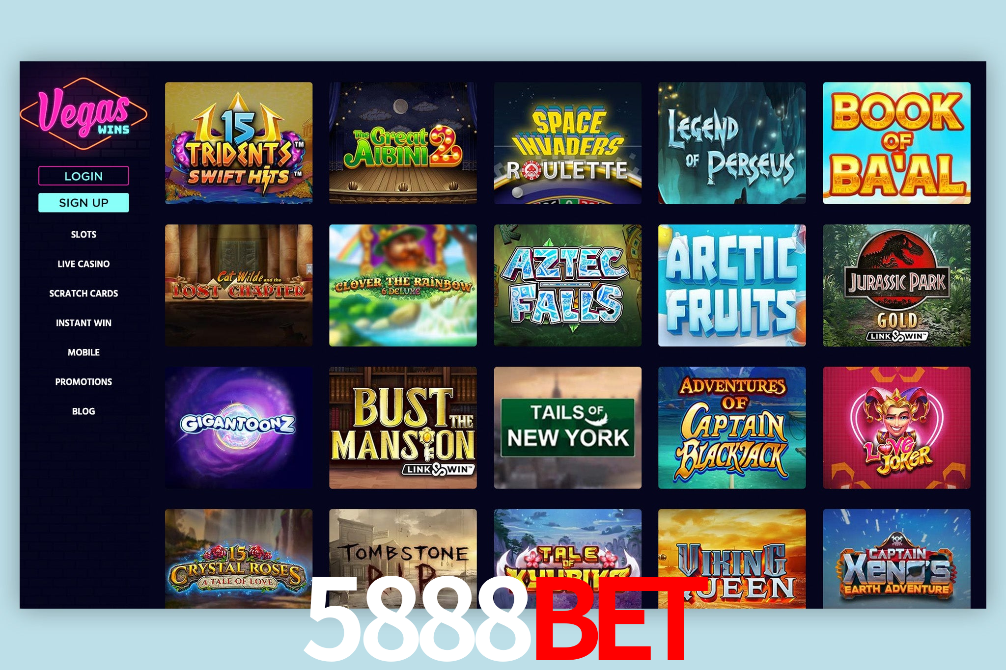 Mesa de Blackjack 5888bet